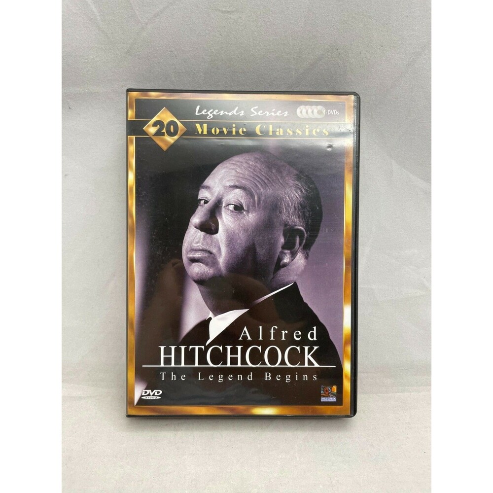Alfred Hitchcock The Legend Begins DVD 4 Disc Set 20 Movie Collection